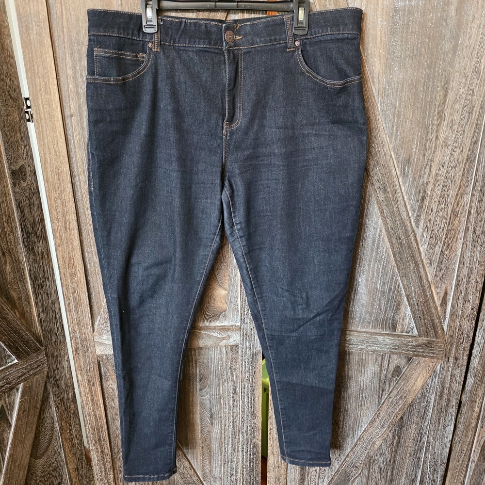 LuLaRoe Jeans Women's Size 36 Dark Wash Denim Skinny Fit Simply Comfortable